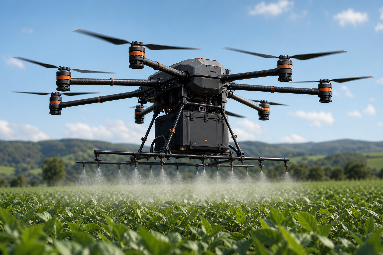 Buying a Spraying Drone: Payload, RTK and Resupply Efficiency