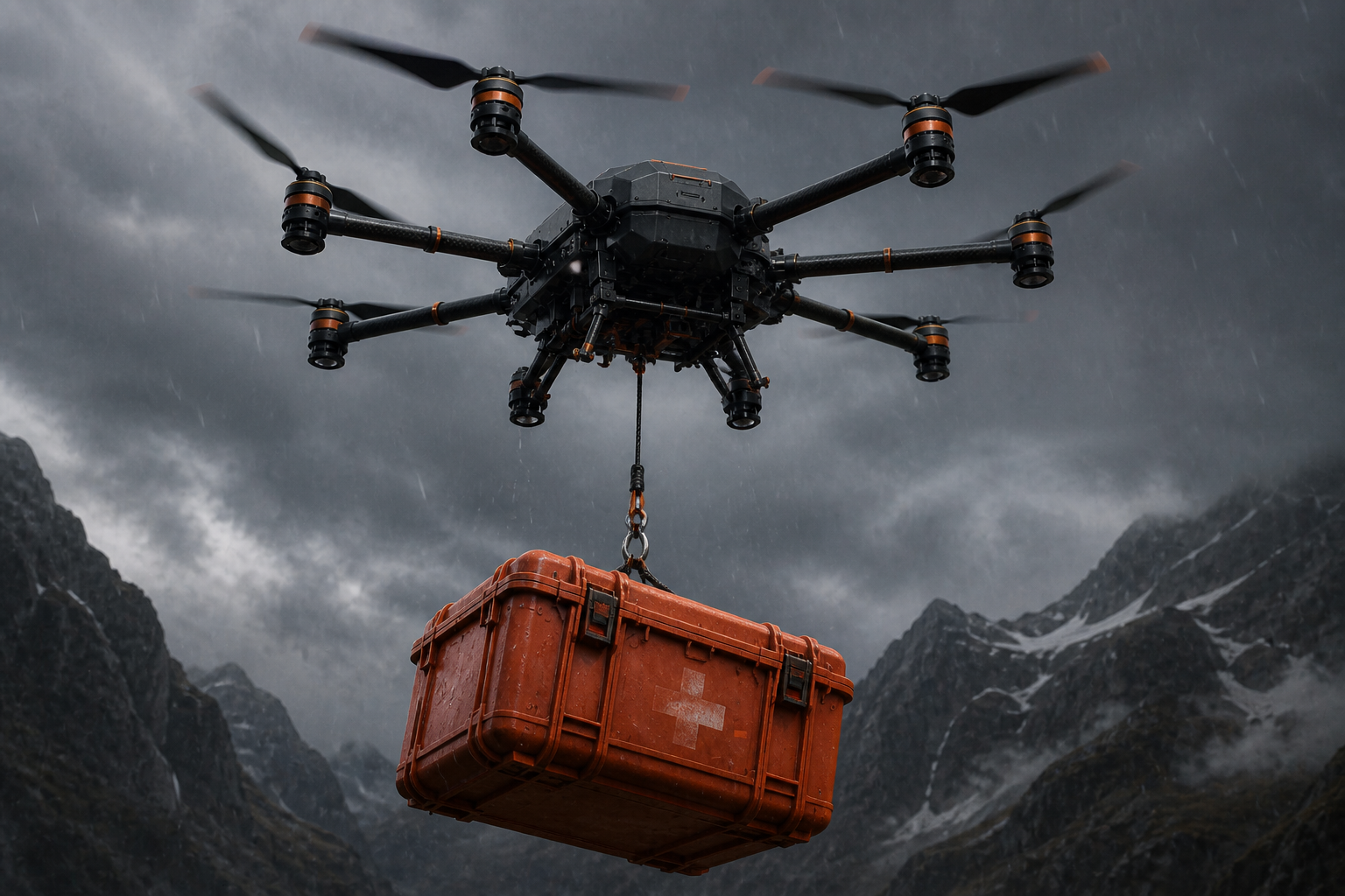 Three Ways Heavy-Lift Multirotors Are Used in Emergency Response